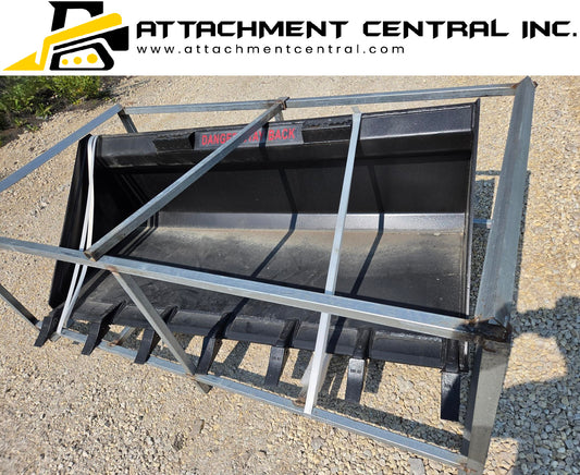 72" Skid Steer Tooth Bucket