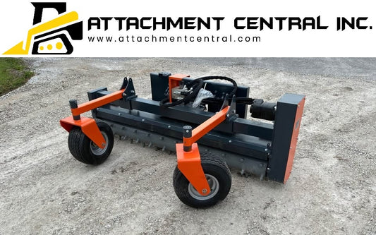 Handy 78" Skid Steer Power Rake Soil Conditioner Attachment HSNC78