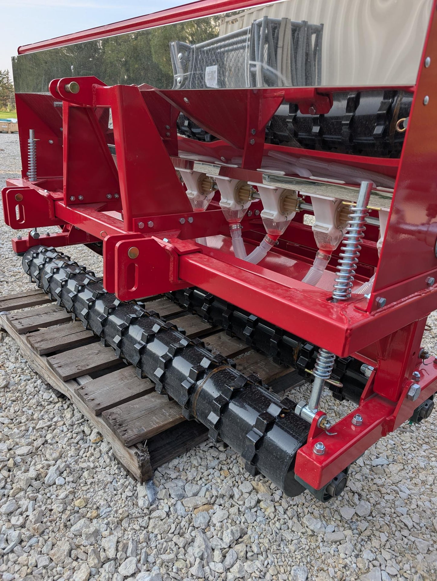 AGT No Till Seed Drill for Tractor Skid Steer Attachment