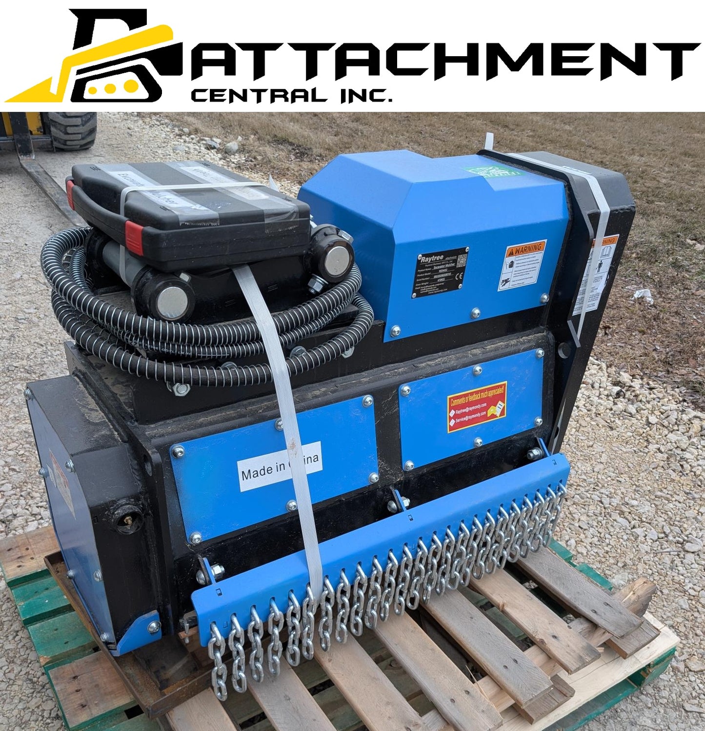 Raytree REDM32 Excavator Mulcher Attachment