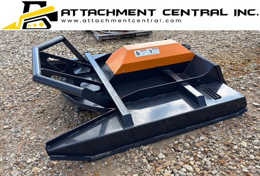 Arteer 72" Skid Steer Brush Cutter Attachment - 4 Blades