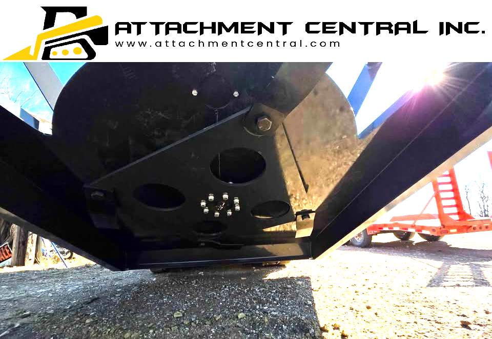 Arteer 72" Skid Steer Brush Cutter Attachment - 4 Blades