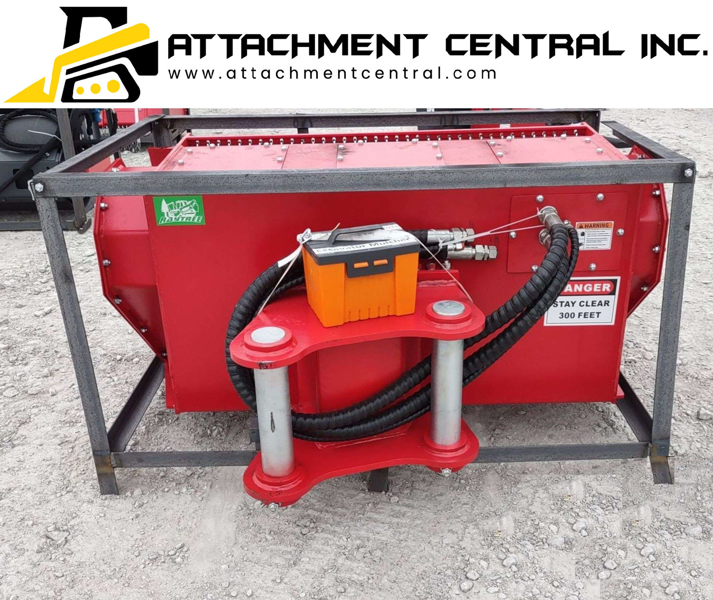 Raytree 50" Excavator Mulcher Attachment