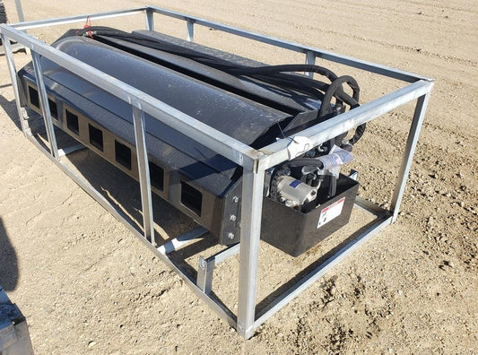 Wolverine 72" Vibratory Roller Skid Steer Attachment