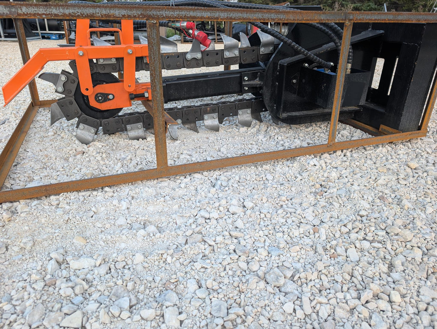48" Skid Steer Trencher Attachment