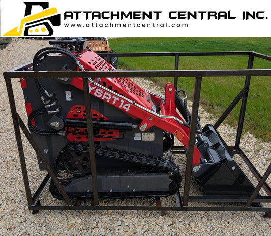 AGT YSRT14 Mini Skid Steer Compact Track Loader - Walk behind Skid steer