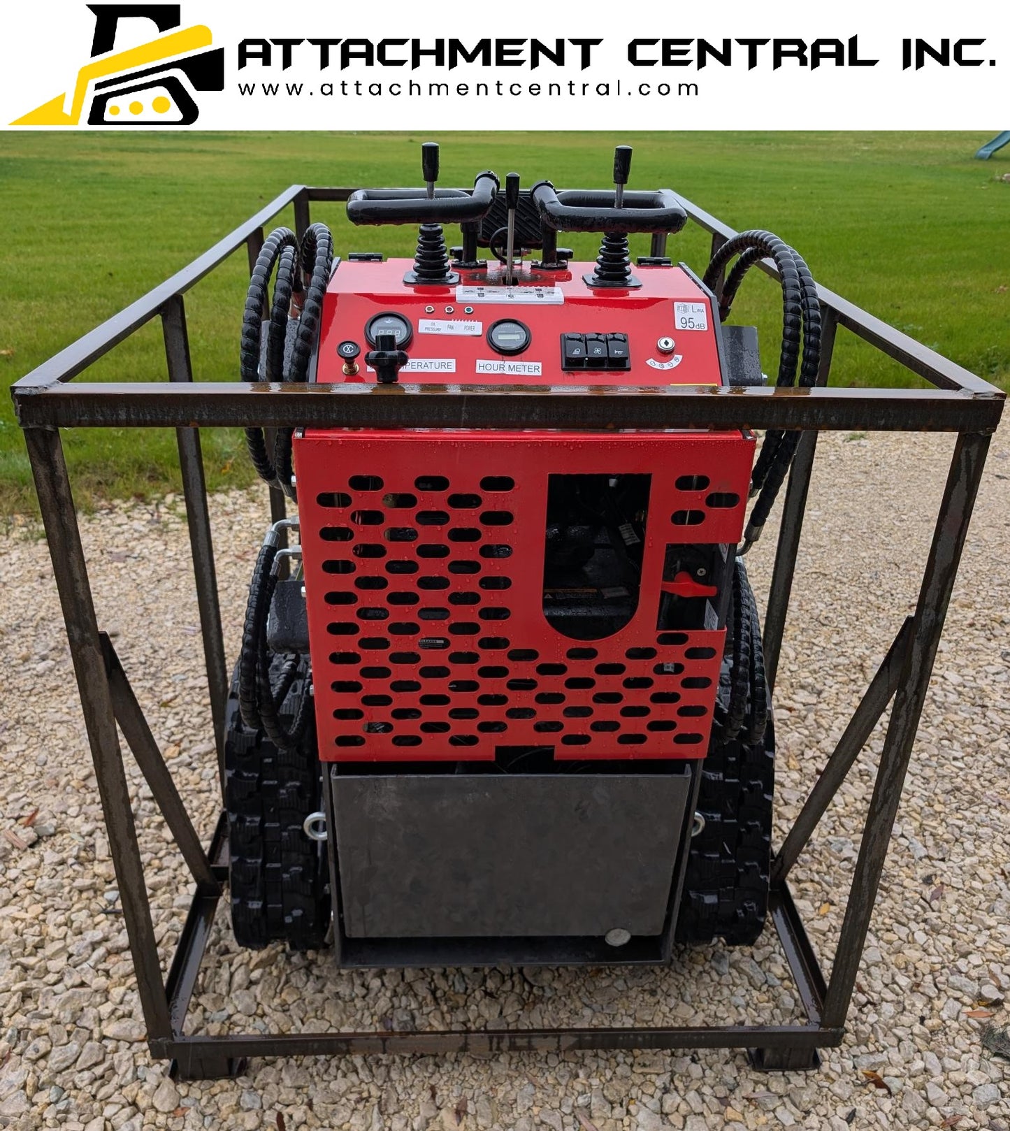 AGT YSRT14 Mini Skid Steer Compact Track Loader - Walk behind Skid steer