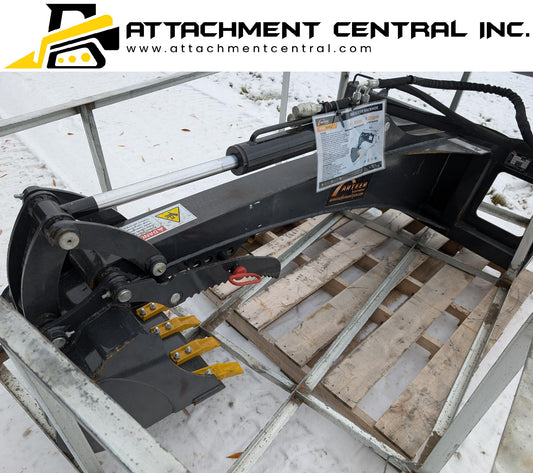 7' Backhoe  Skid Steer Attachment - Excavator 