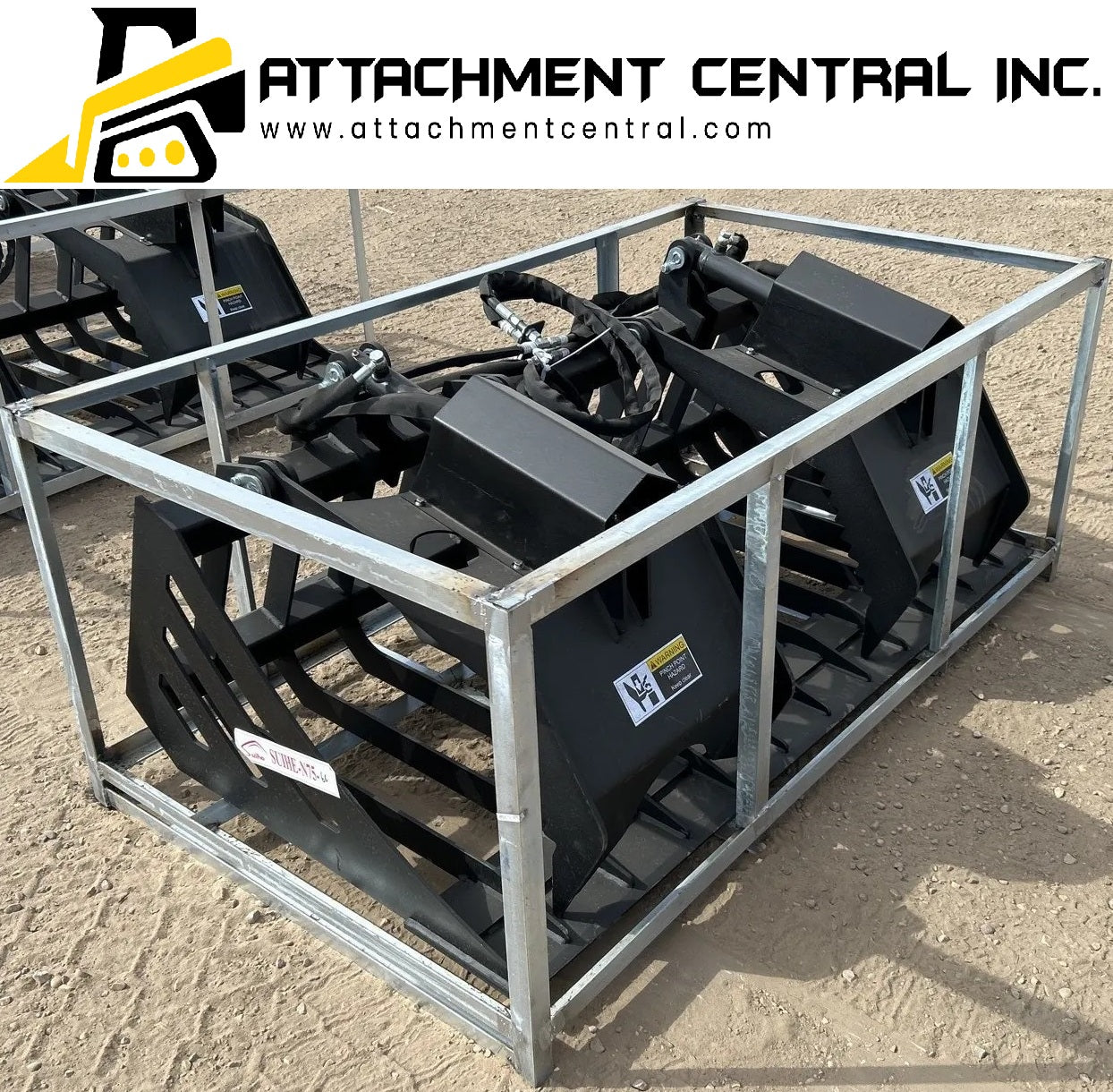 Greatbear 72" Rock Grapple Bucket