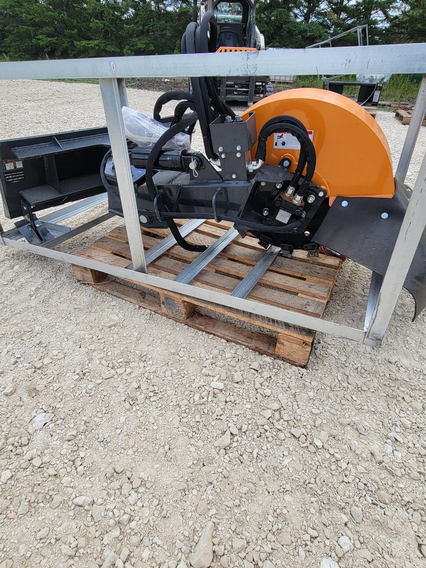 Wolverine Stump Grinder Skid Steer Attachment SG-13-08D