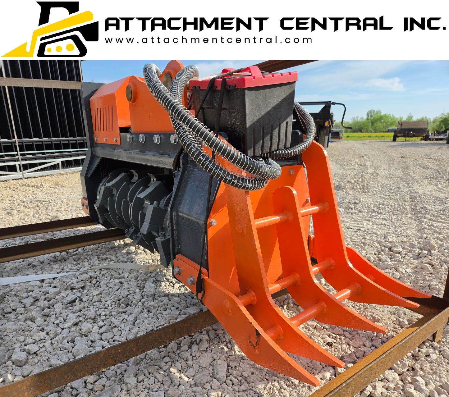 Handy Excavator 36" Drum Mulcher Attachment