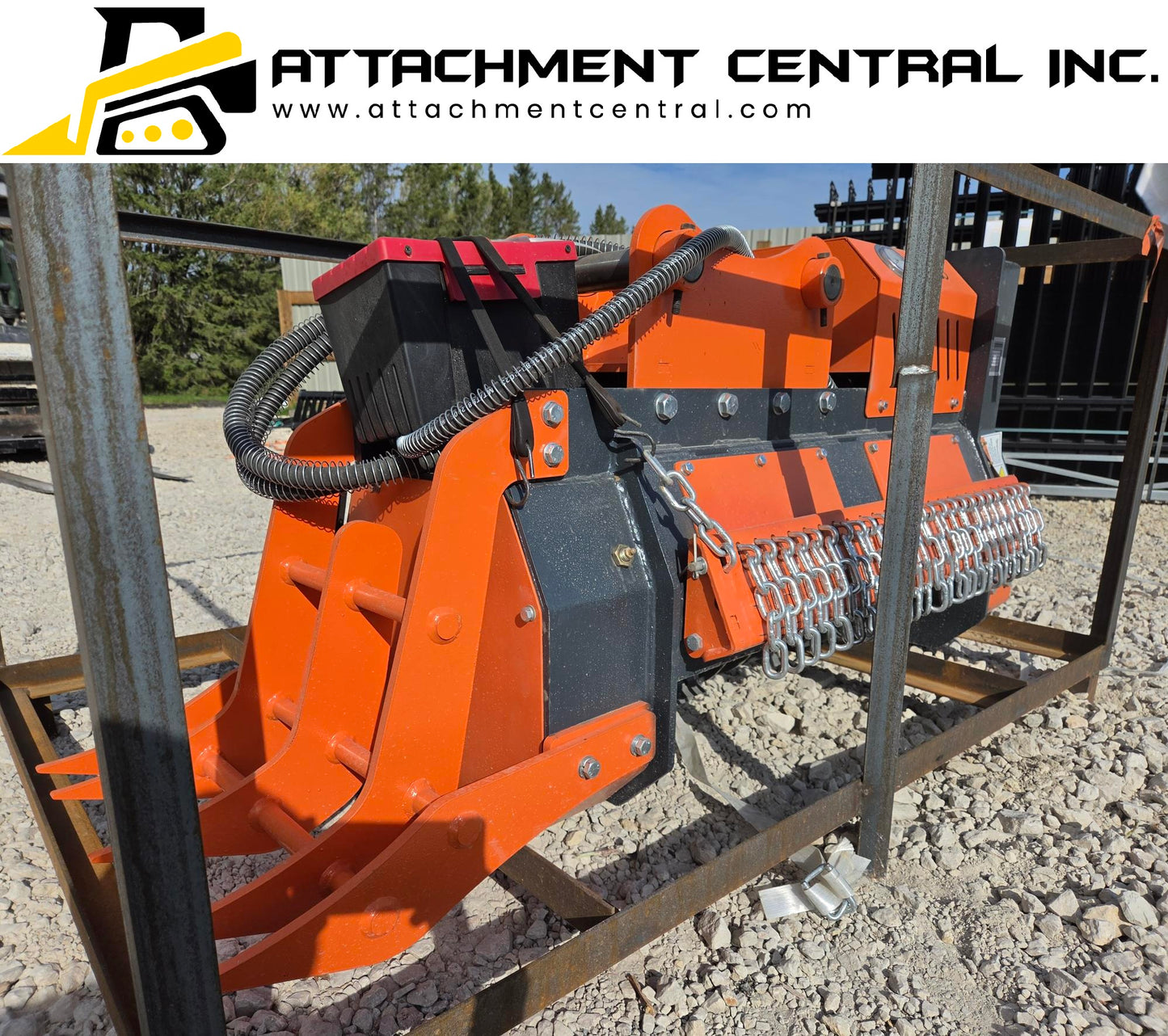 Handy Excavator 36" Drum Mulcher Attachment