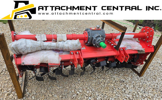 Wolverine 72" Rotary Tiller Tractor Attachment 3PTH LDH-SGTL180