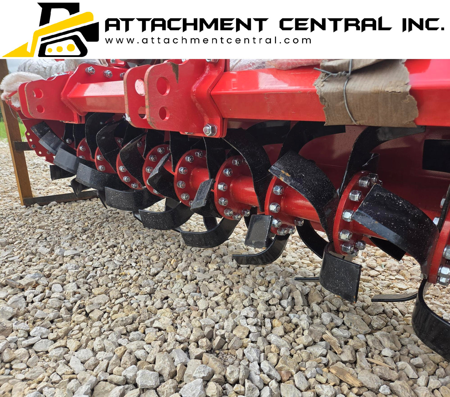 Wolverine 72" Rotary Tiller Tractor Attachment 3PTH LDH-SGTL180