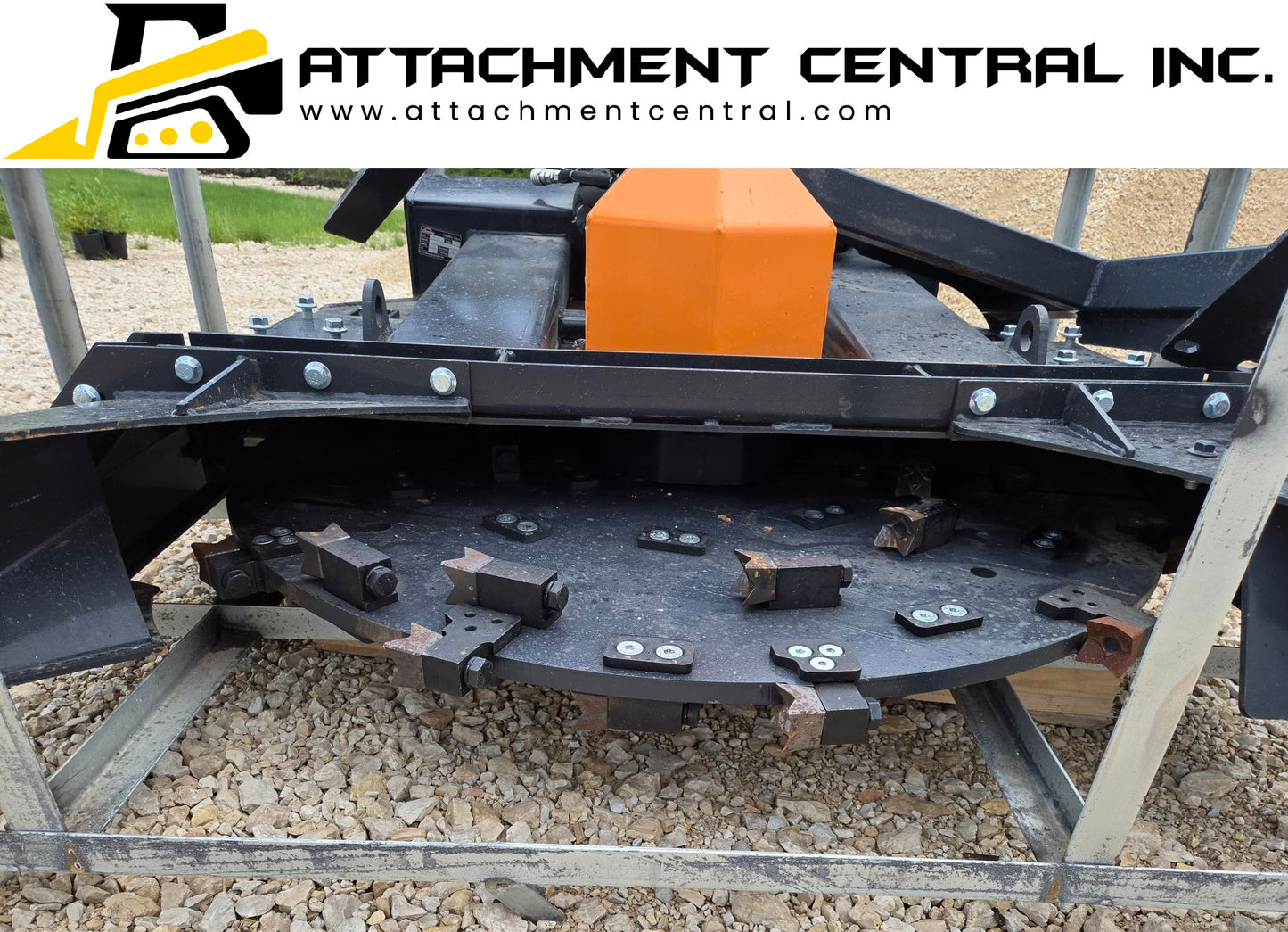 Arteer 60" Disc Mulcher Skid Steer Attachment DM-60D