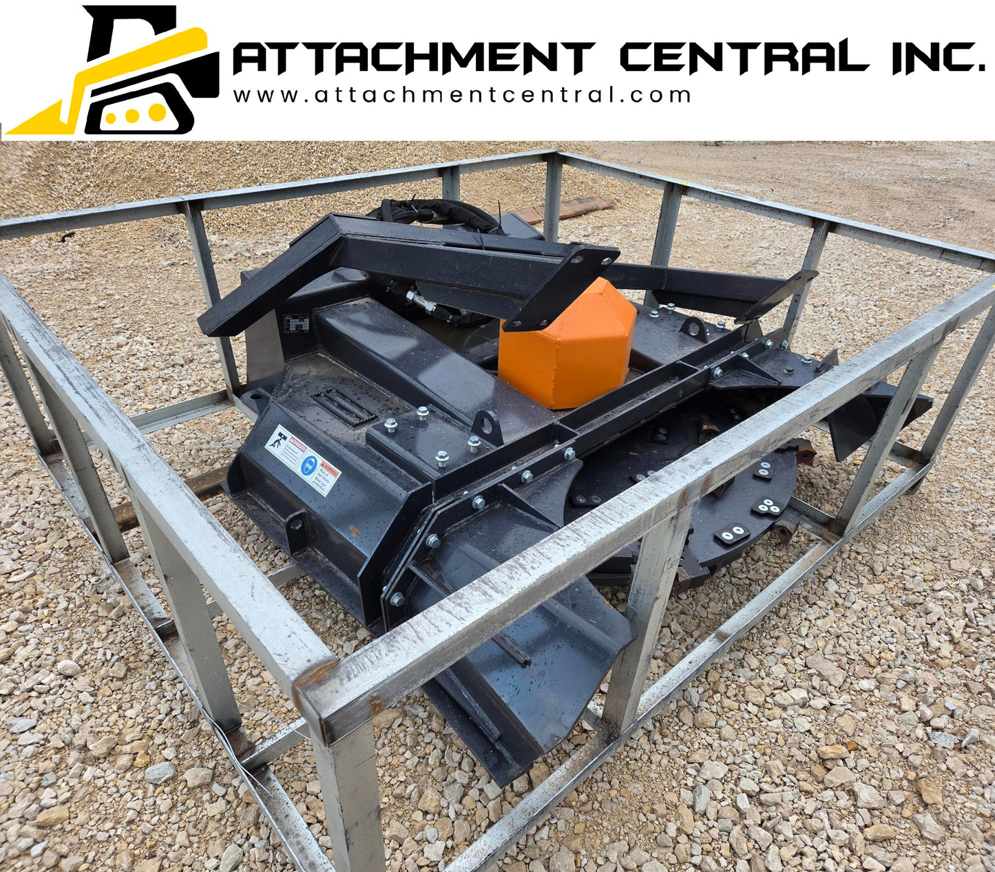 Arteer 60" Disc Mulcher Skid Steer Attachment DM-60D