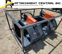 72" Grapple Bucket Skid Steer Attachment TMG GB72