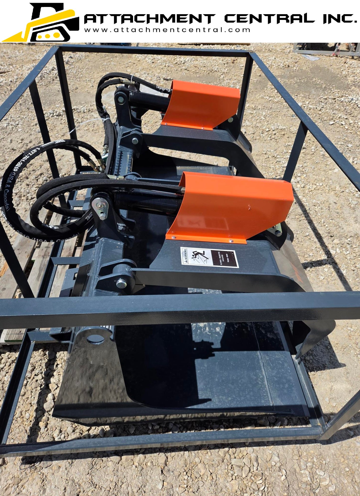 72" Grapple Bucket Skid Steer Attachment TMG GB72