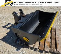 48" Excavator Swivel Bucket Attachment - 50mm Pins