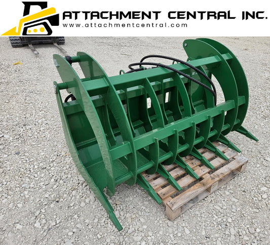 72" Grapple Bucket Skid Steer Attachment AGT SRR72
