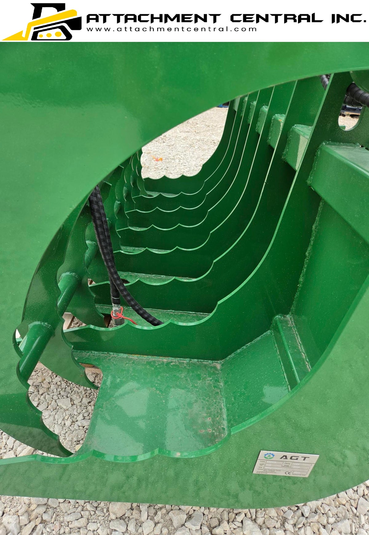 72" Grapple Bucket Skid Steer Attachment AGT SRR72