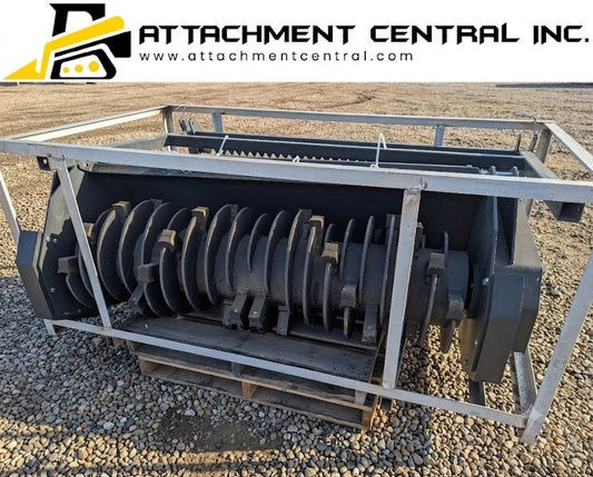 Suihe 60" Forestry Drum Mulcher Skid Steer Attachment