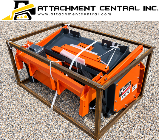 Handy 50" Drum Mulcher Skid Steer Attachment HBDM50