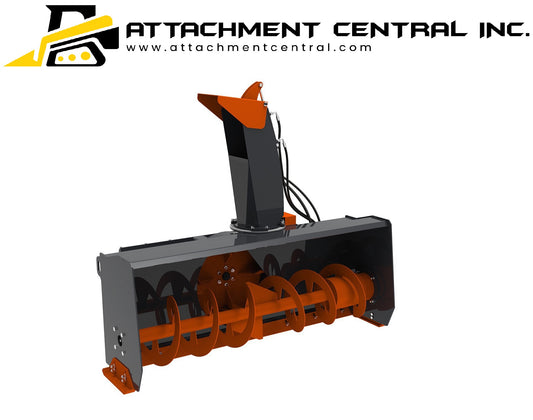 Handy 72" Snow Blower Skid Steer Attachment HNSB72