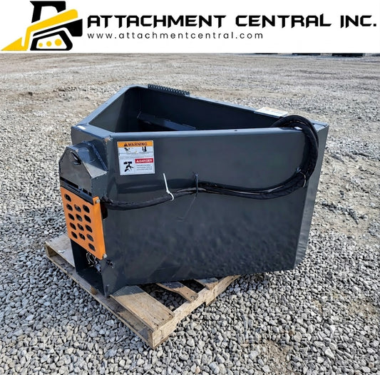 Wolverine Concrete and Gravel Chute Skid Steer Attachment CCT-11-148V