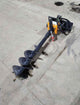 Wolverine Mini Skidsteer Post Hole Auger Attachment with 12" Bit MAD-12-12D