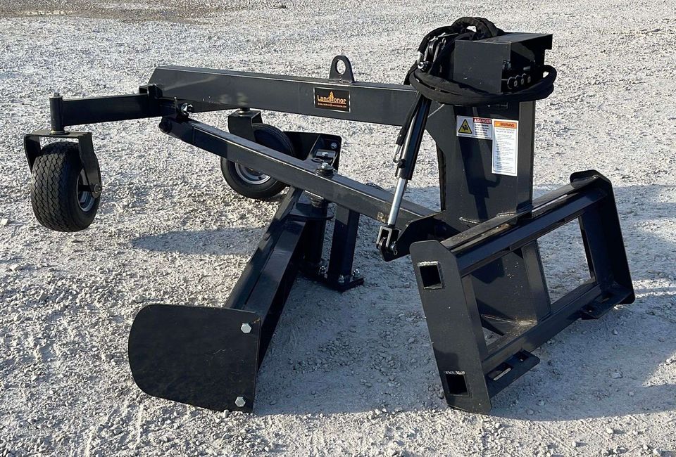 Landhonor 96" Grader Skid steer Attachment GM-12-96W