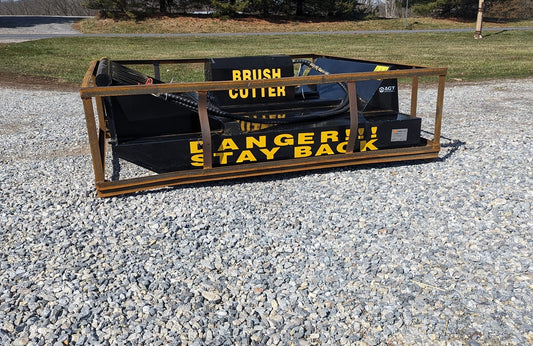 Mower King 72" Brush Cutter Mower Skid Steer Attachment