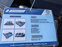 Mower King 72" Brush Cutter Mower Skid Steer Attachment