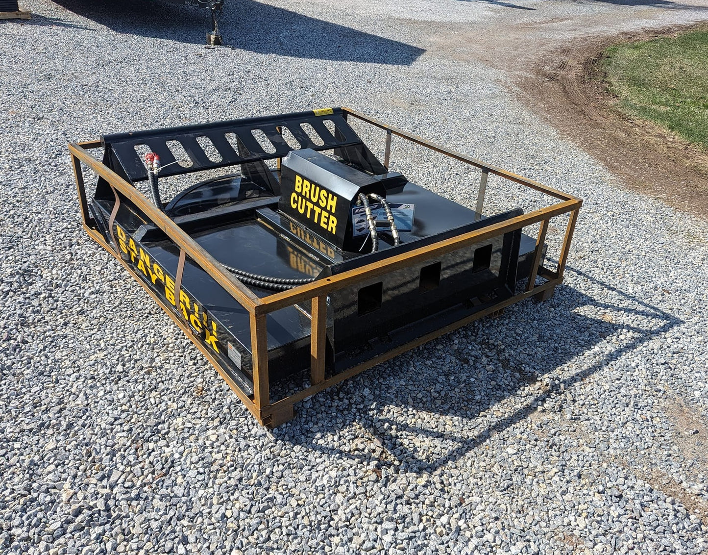 Mower King 72" Brush Cutter Mower Skid Steer Attachment