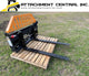 Wolverine Hydraulic Pallet Forks Skid Steer Attachment  PFA-11-3300G