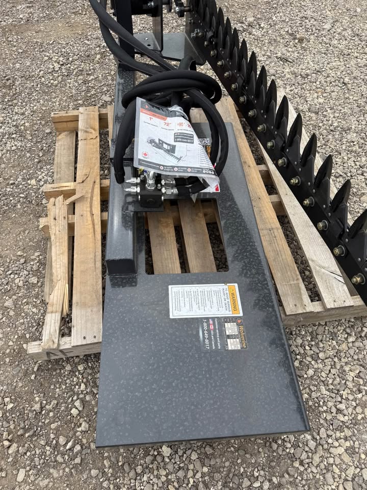 Wolverine Sickle Bar Mower 72" Skid Steer Attachment  SBM-12-72W