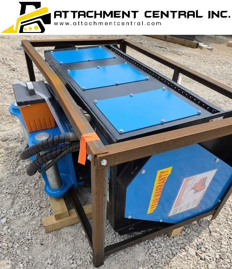 Raytree REDM50L 50" Excavator Mulcher Attachment