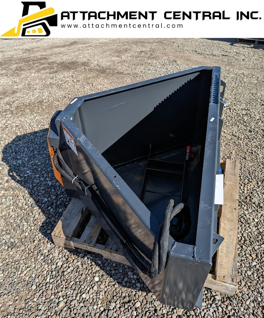 Wolverine Concrete and Gravel Chute Skid Steer Attachment CCT-11-148V