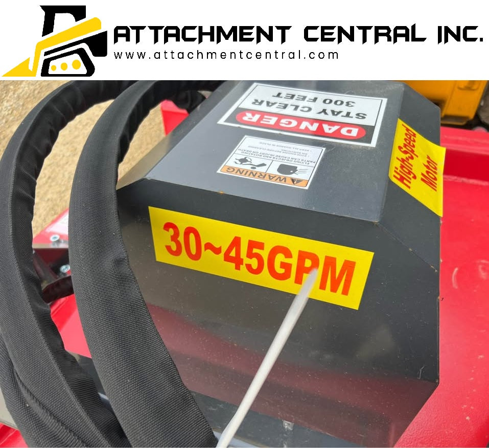 Raytree 70" Disc Mulcher Skid Steer Attachment  RMDM70