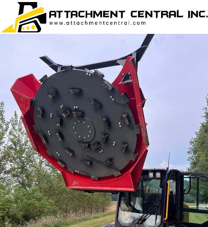 Raytree 70" Disc Mulcher Skid Steer Attachment  RMDM70