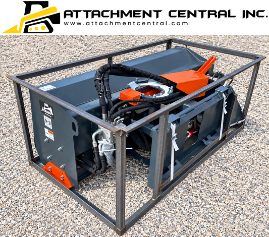 Handy 72" Snow Blower Skid Steer Attachment HNSB72