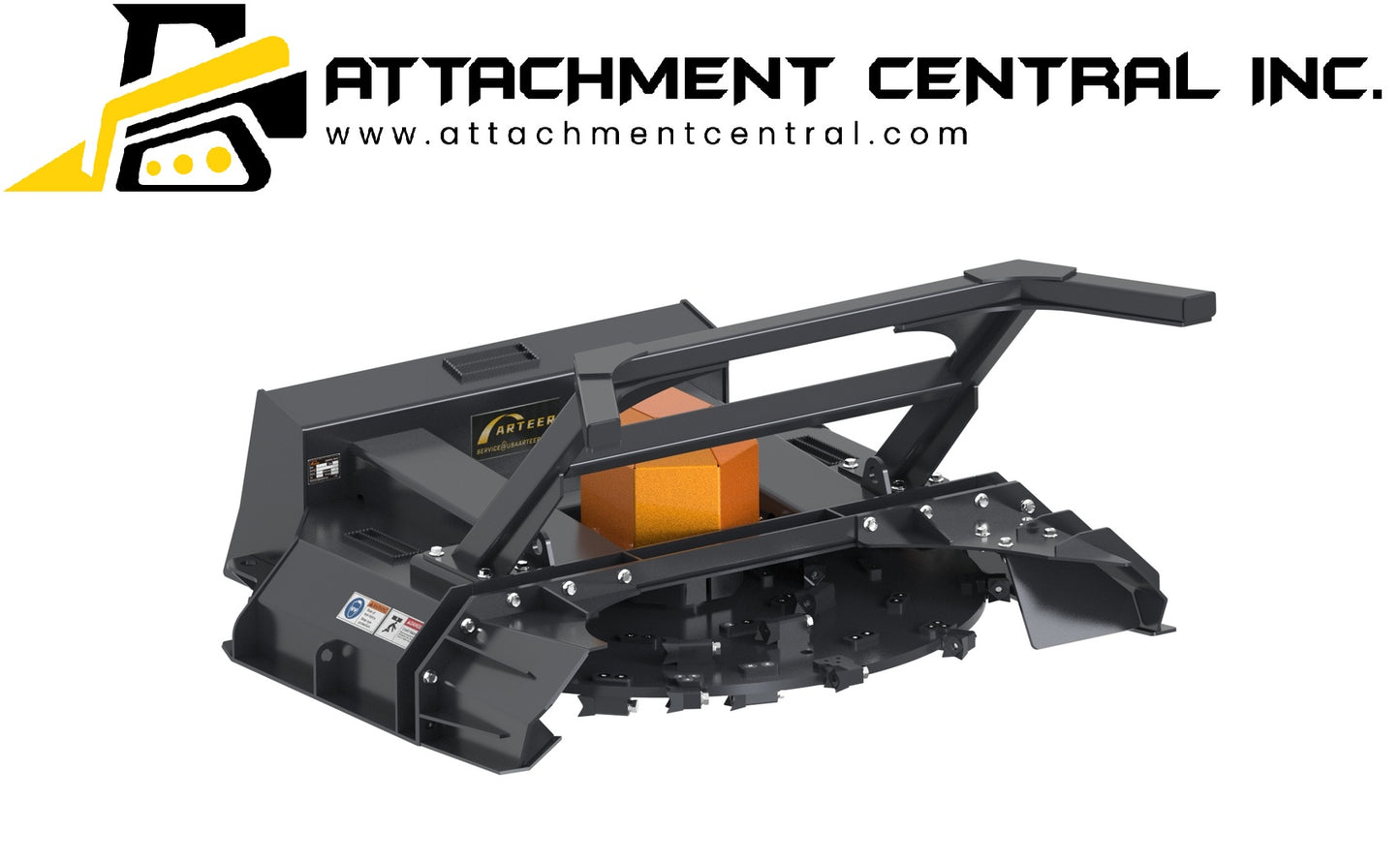 Arteer 60" Disc Mulcher Skid Steer Attachment DM-60D