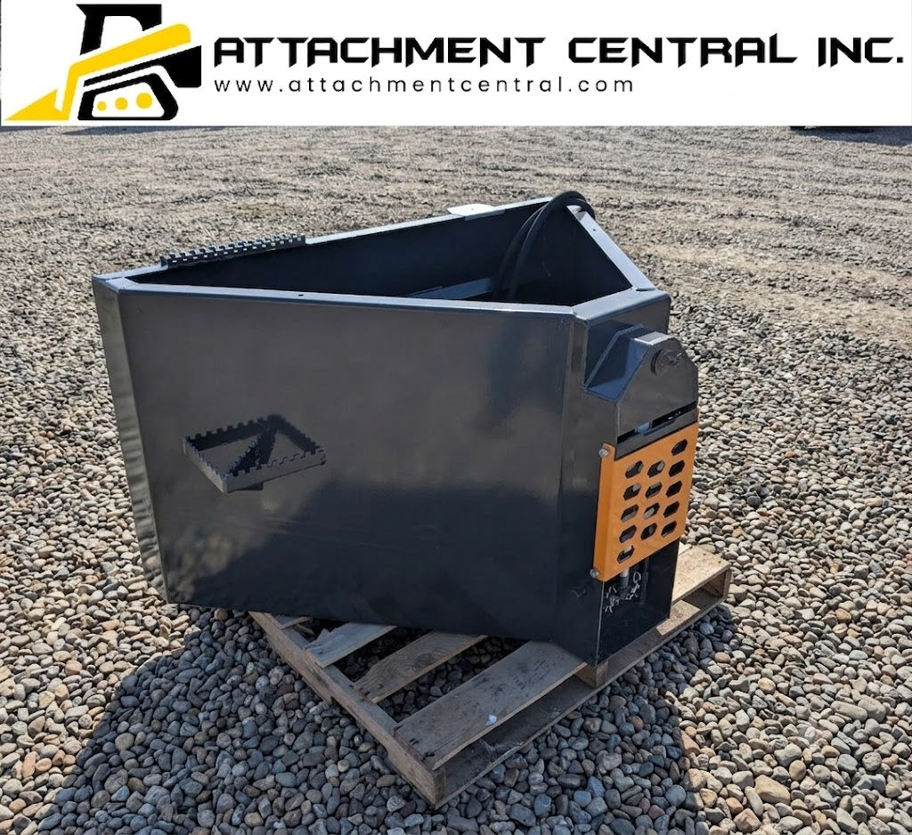 Wolverine Concrete and Gravel Chute Skid Steer Attachment CCT-11-148V