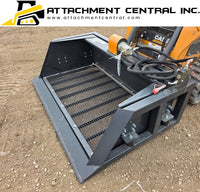 Wolverine 72" Vibrating Screening Bucket Skid Steer Attachment SB-12-72W