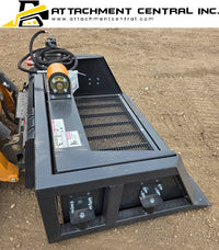 Wolverine 72" Vibrating Screening Bucket Skid Steer Attachment SB-12-72W