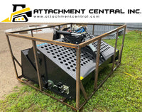AGT Landscape Rake Skid Steer Attachment