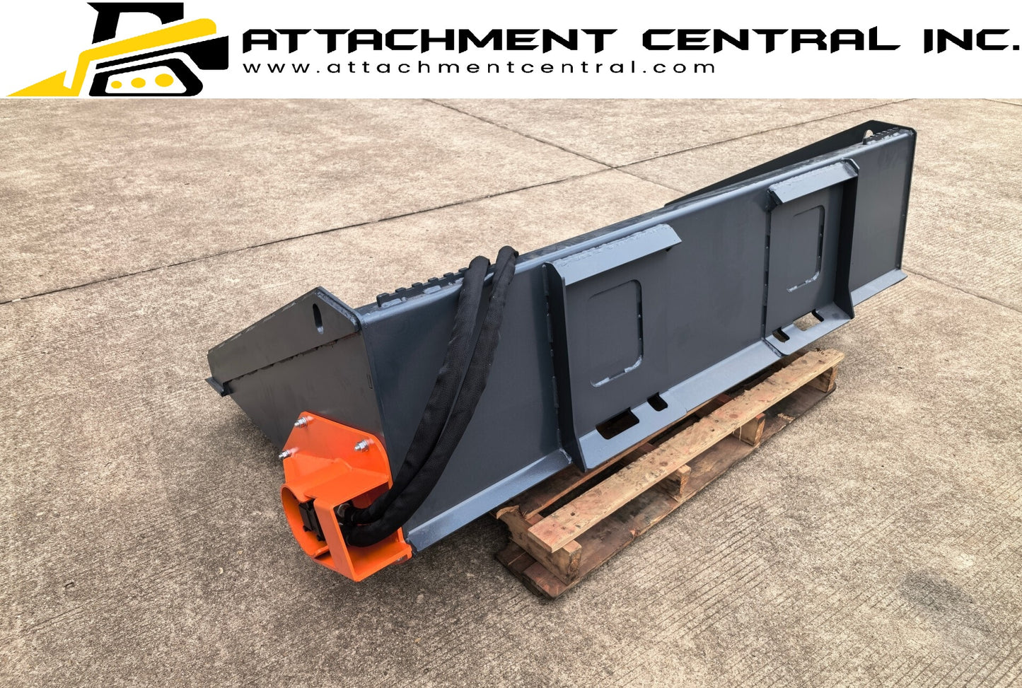 Handy 78" Power Rake Bucket Skid Steer Attachment