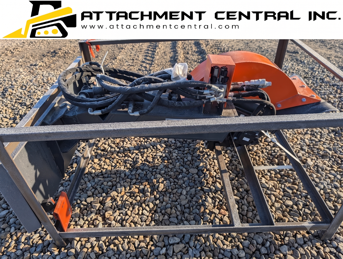 Handy Stump Grinder Skid Steer Attachment