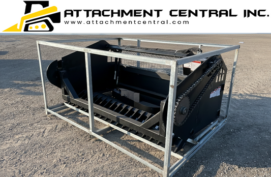 Skid Steer Rock Screener Rock Picker Bucket Attachment