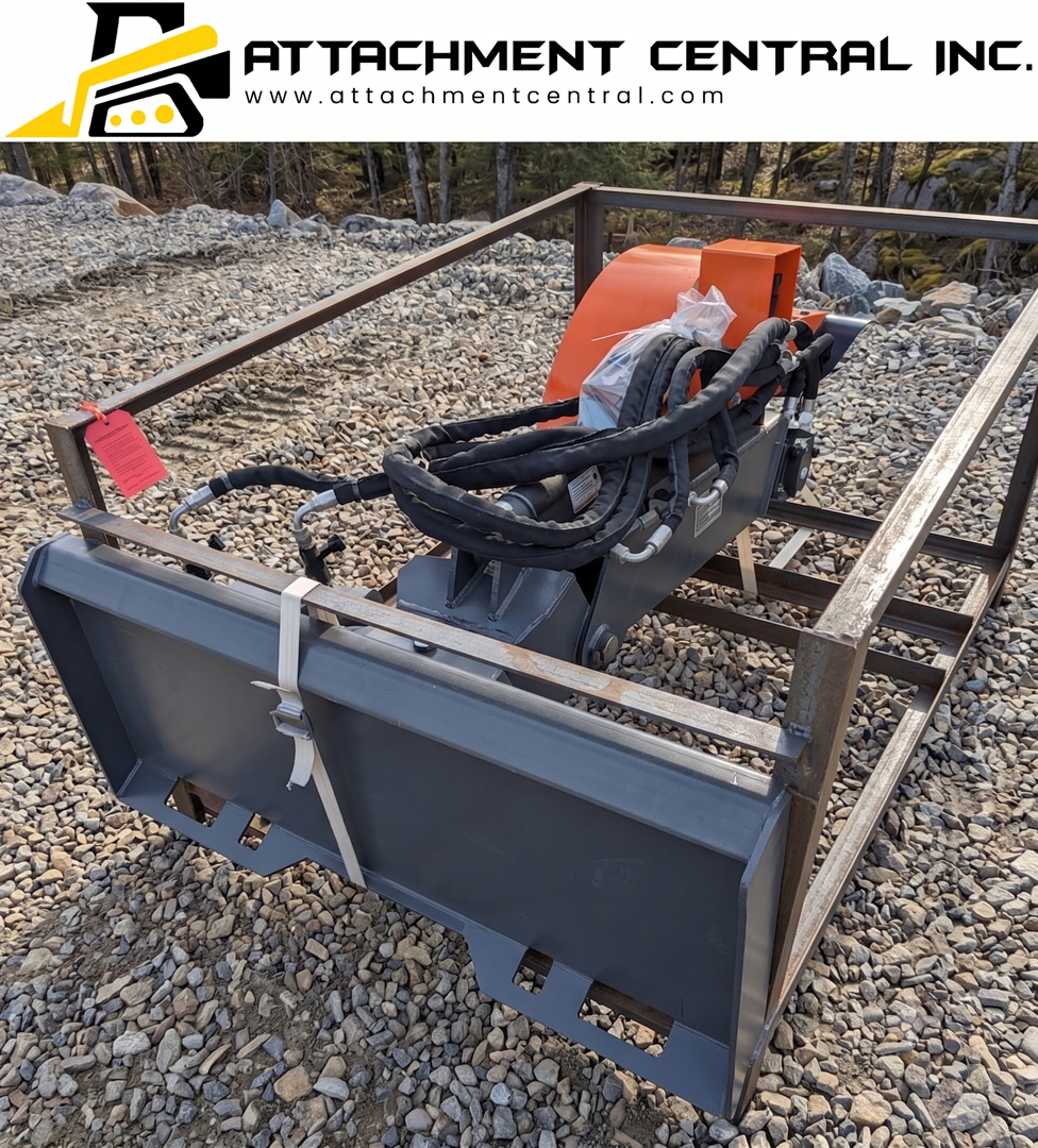Handy Stump Grinder Skid Steer Attachment